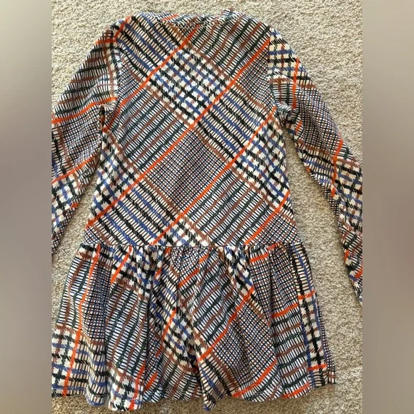 Girls Tanya Taylor Multicolor Plaid Dress - Picture 6 of 6